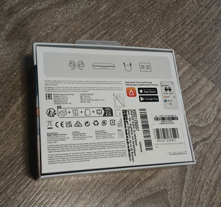 Бездротові навушники Creative Outlier GO, оригінал, нови.