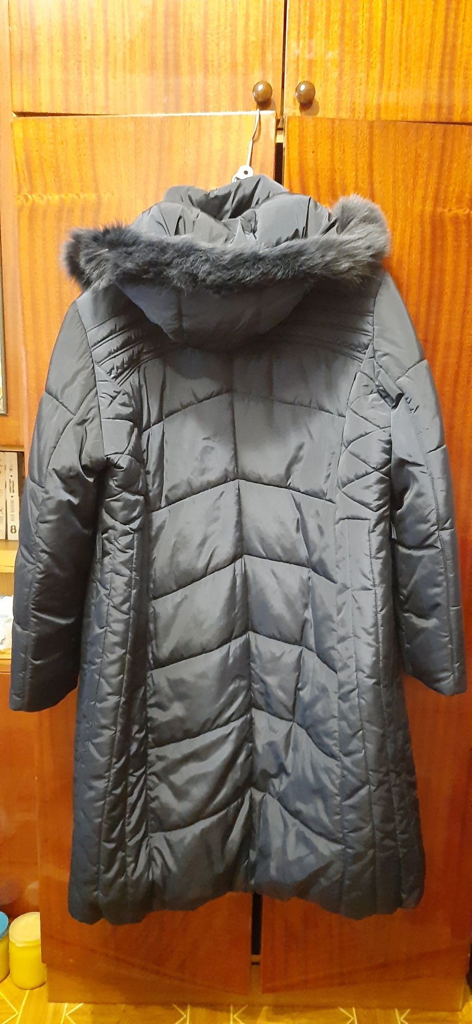 Пальто женское зимнее, размер 56-58