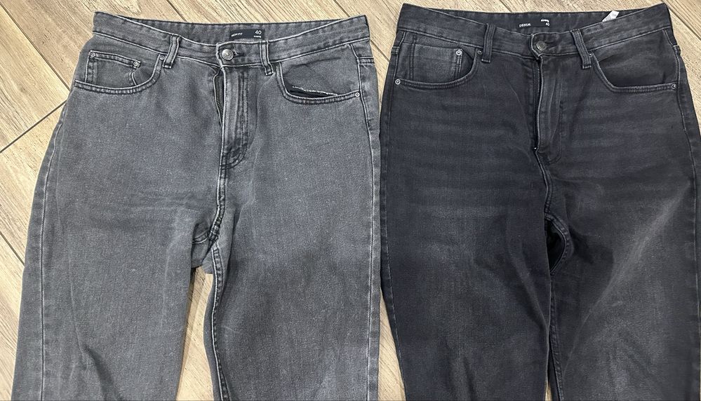 Spodnie jeans sinsay rozm 40 stan bdb 2 sztuki