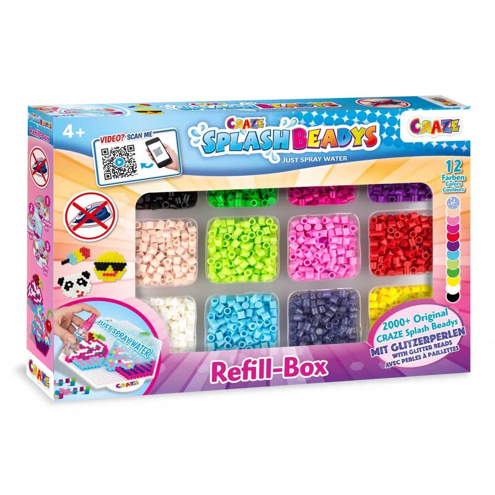 Аквамозаїка Craze Splash Beadys Refill Box