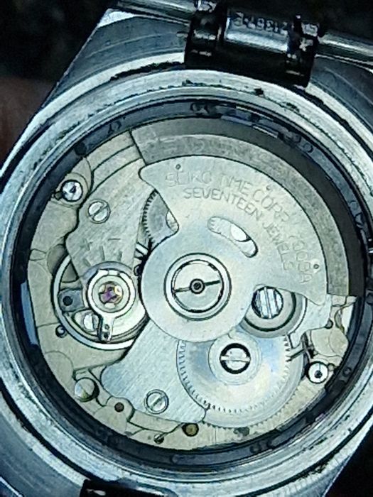 Seiko automático de 17 rubis