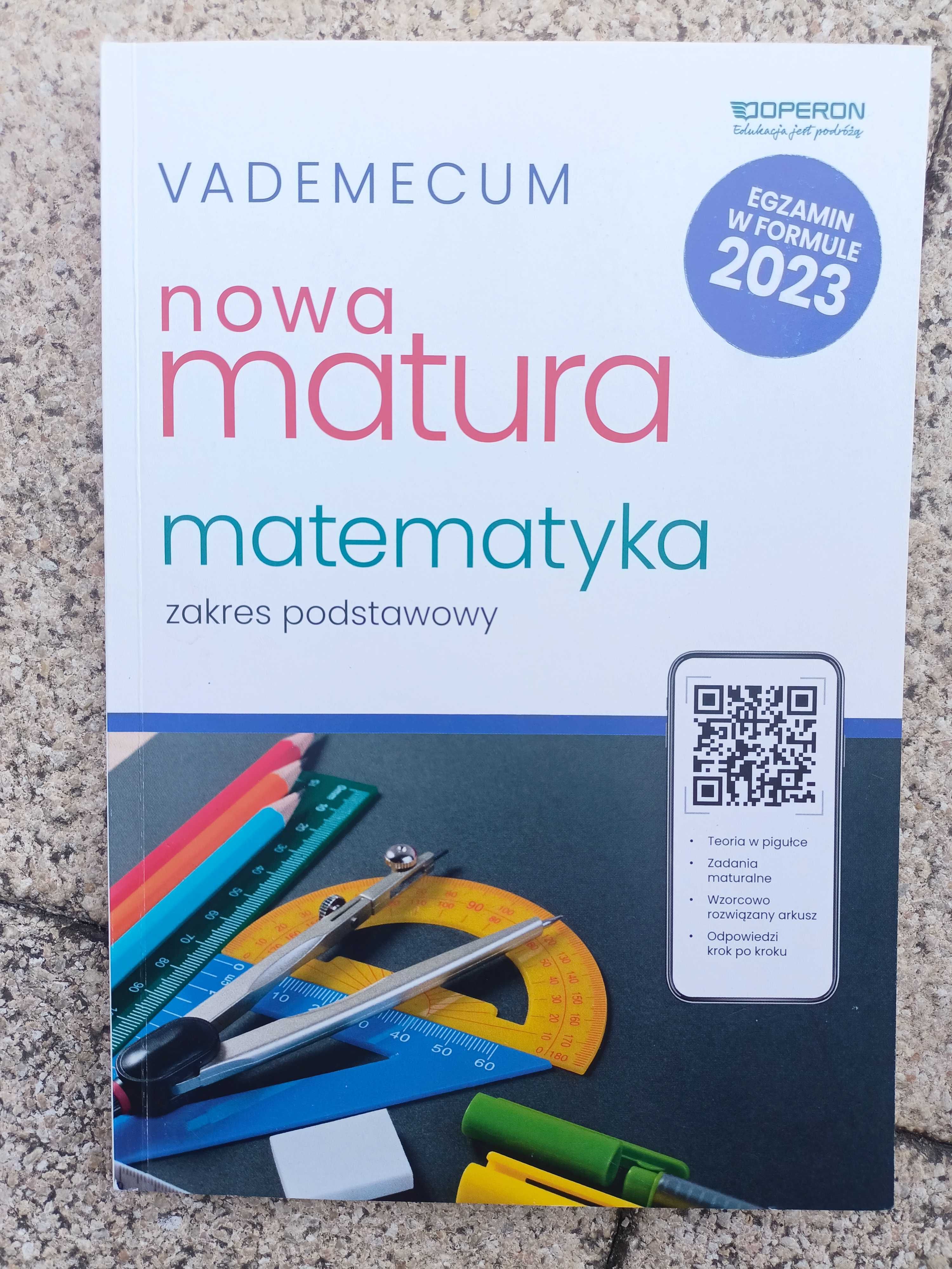 Matura. Matematyka. Vademecum 2023. Zakres podstawowy, nowa