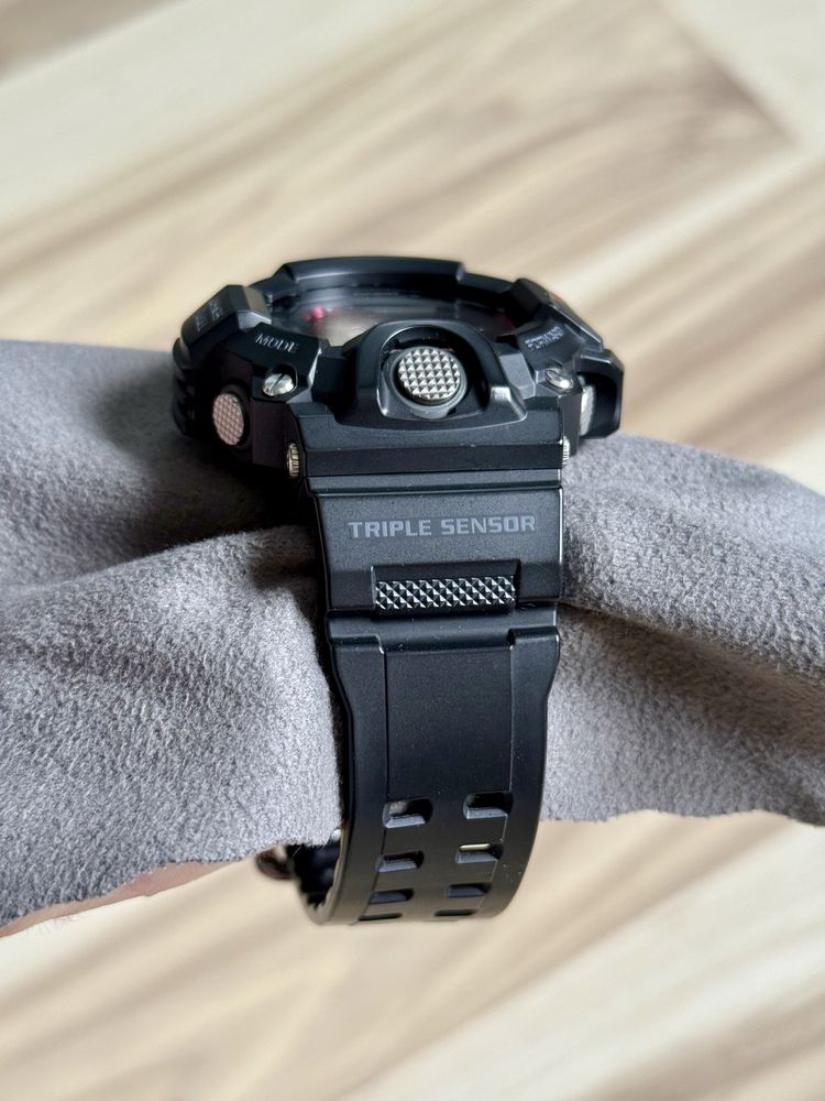 Casio G-Shock Rangeman GW-9400-1ER komplet PL + Dodatki - Stan Idealny