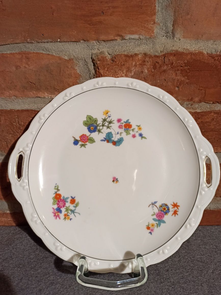 W Porcelana Śląska SORAU Art Deco Patera