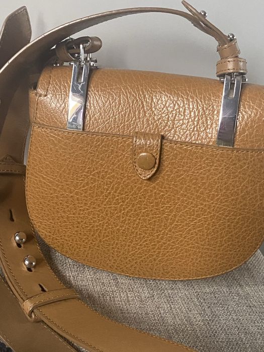 Massimo Dutti mała torebka ,skóra Sofiano pasek Gratis brelok Massimo