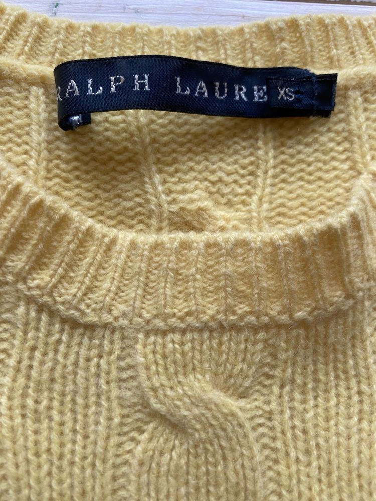 Ralph lauren blue label светр з кашеміром джемпер свитер