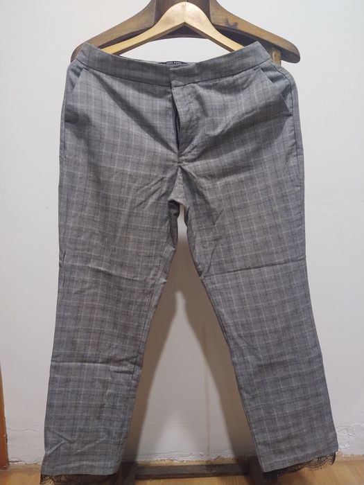 Calça senhora cinza Zara tamanho M