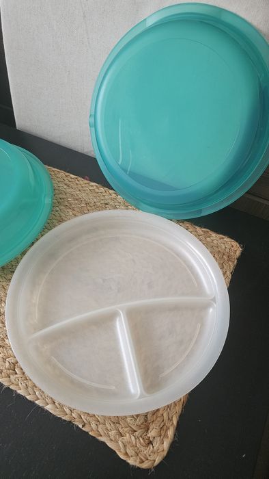 Prato tupperware para microondas