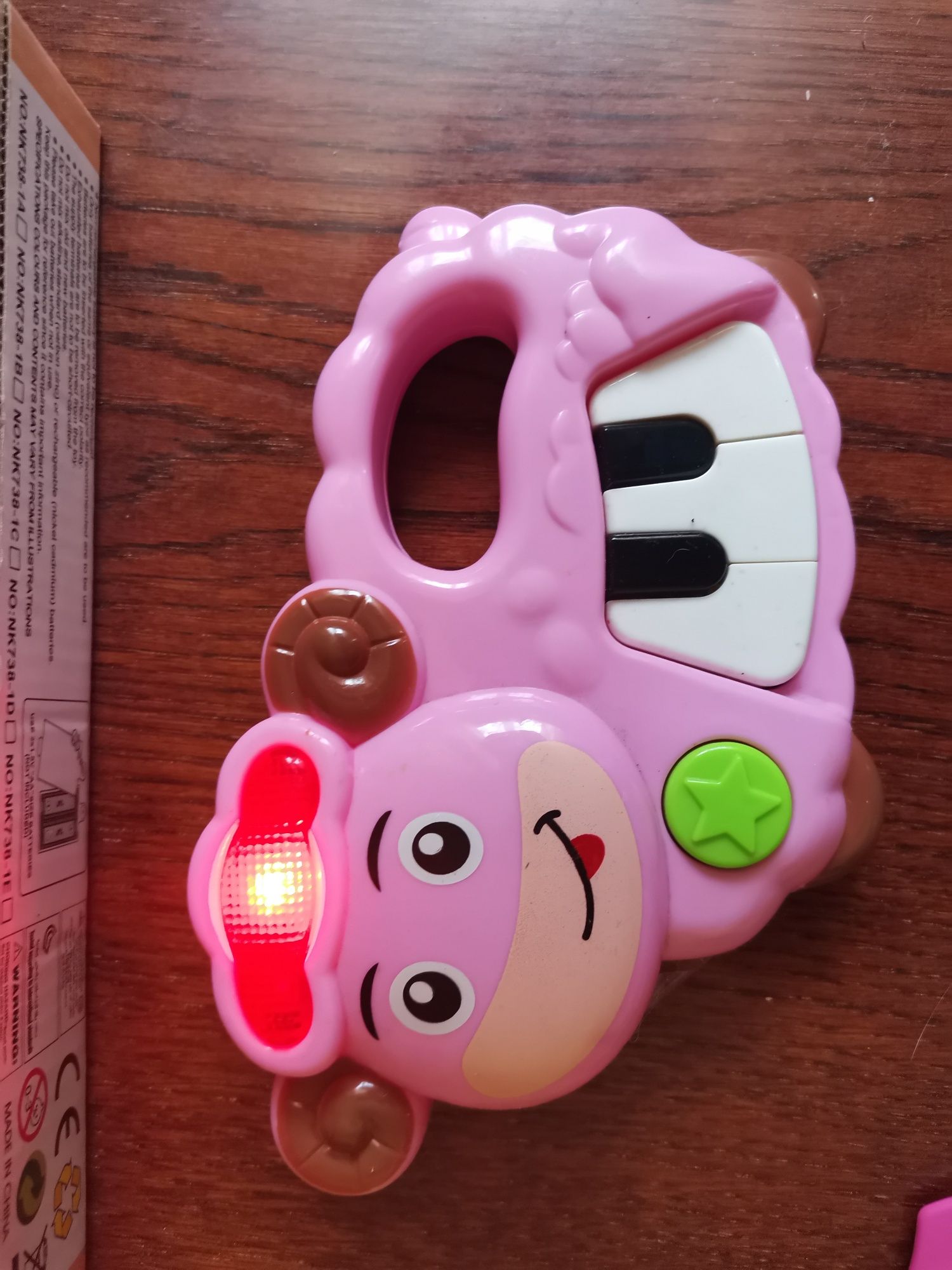 Розвиваюча музична дитяча іграшка піаніно муз