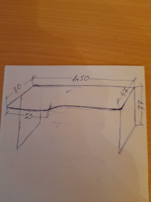 Продам стол. в отличном состоянии 1м 5х0,8
