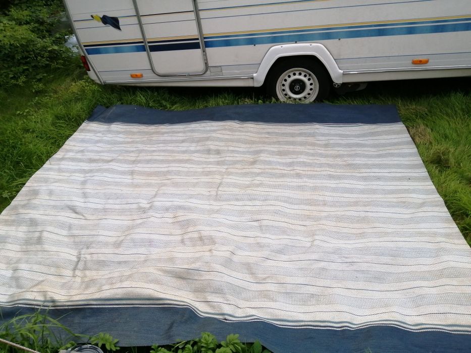 Podłoga 3x2,6m mata przedsionka przyczepa wykładzina kempingowa kamper