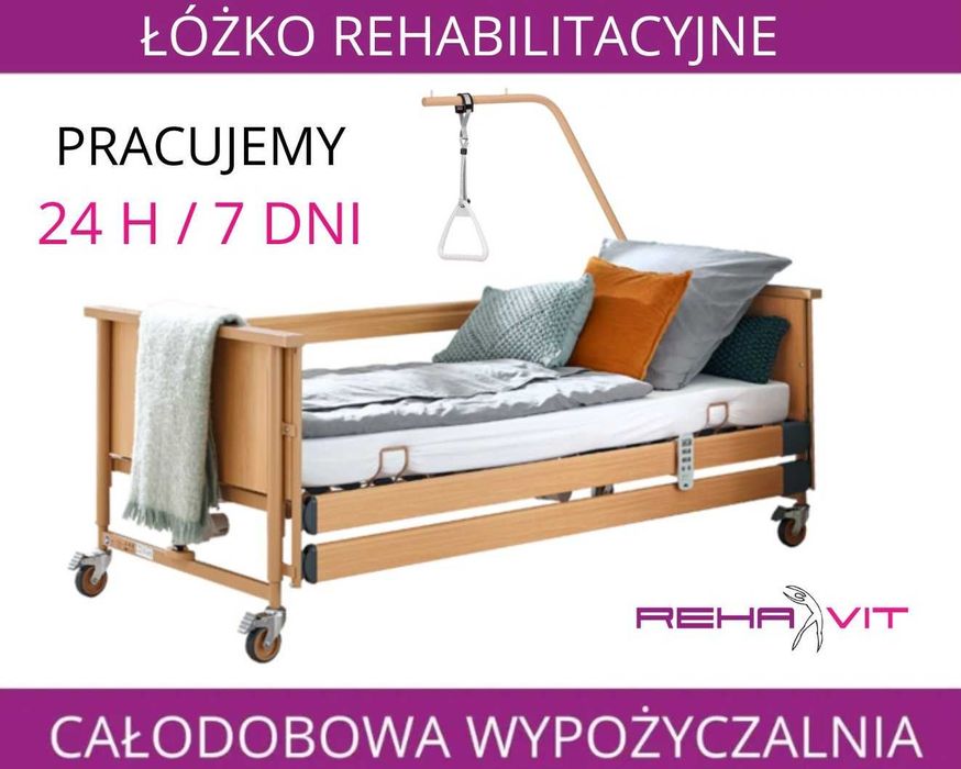 Wypożyczalnia łóżek rehabilitacyjnych. Wypożycz łóżko rehabilitacyjne