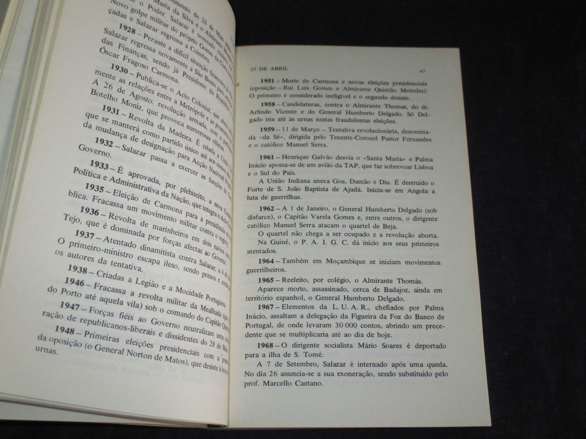 Livro 25 de Abril Documento 2ª edição 1974