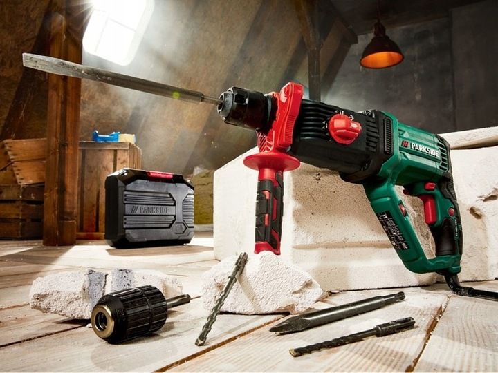 Młotowiertarka Wiertarka Udarowa Nowy Model 1050w