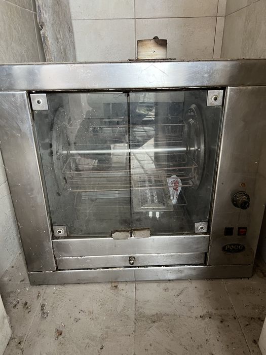 Продам гриль на кури, потребує незначного огляду!