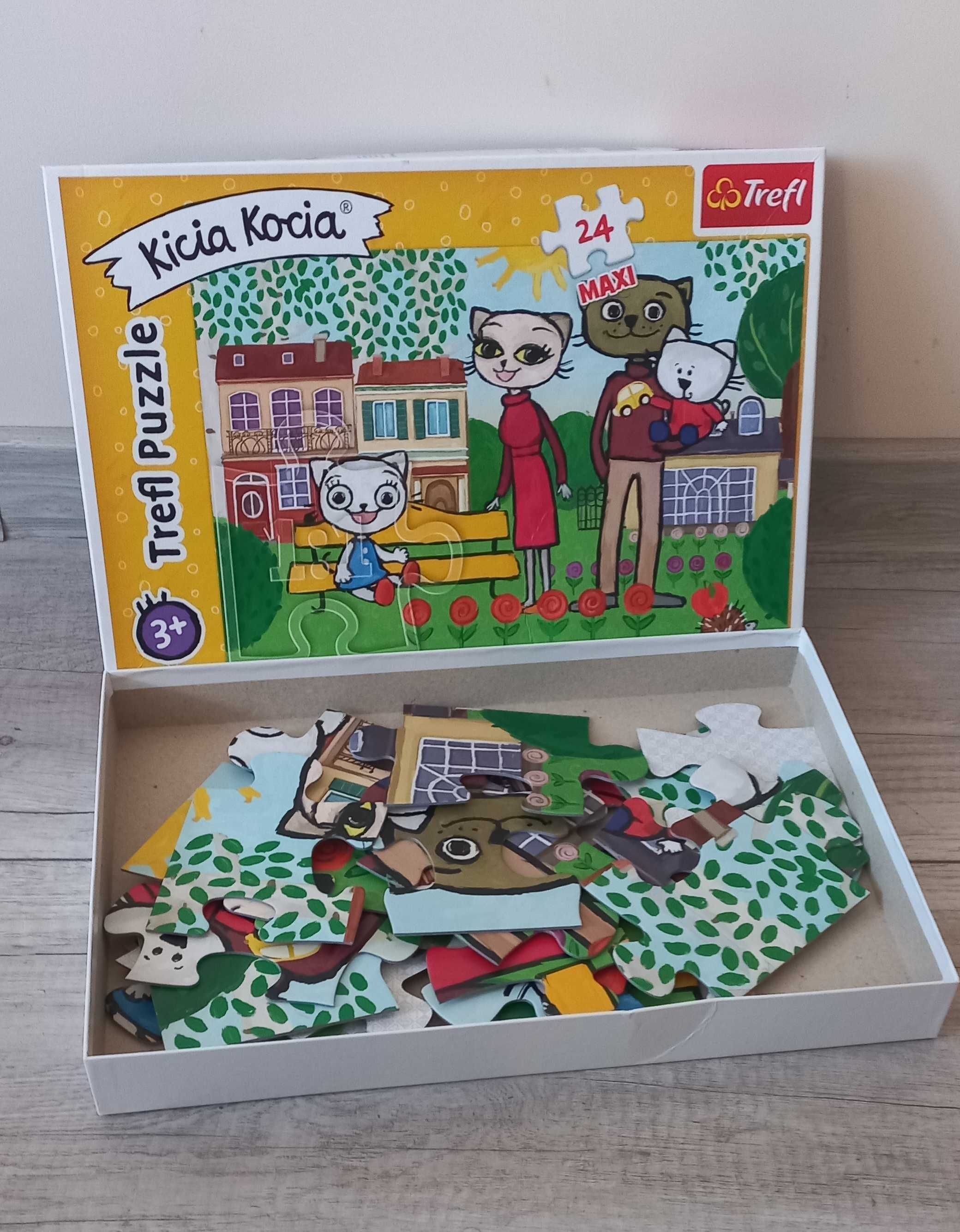 Kicia Kocia Maxi puzzle 24 elementy