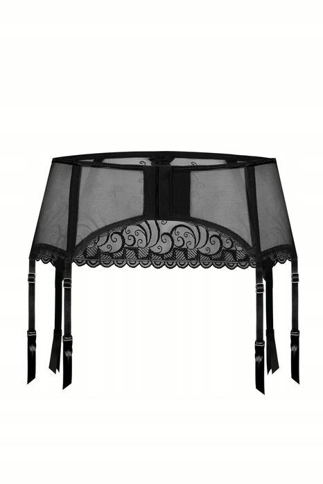 Róża Anuk Pas Do Pończoch Czarny R. S