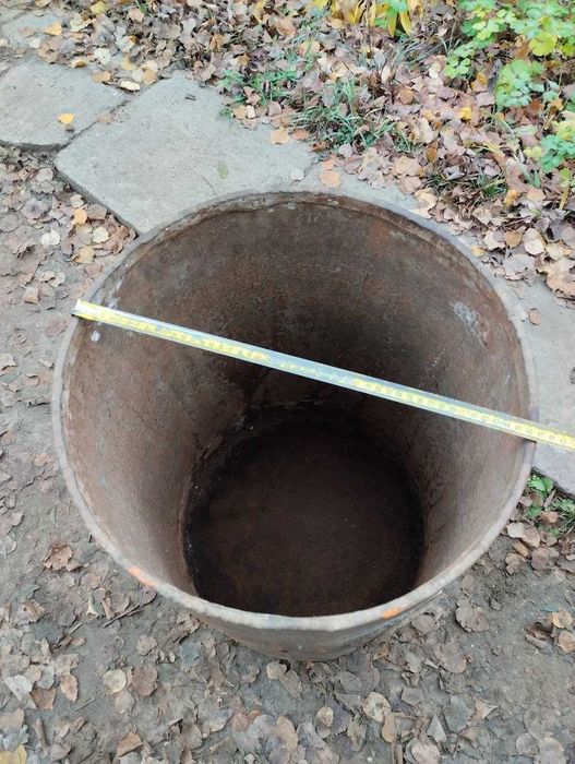Бочка для буржуйки, заготовка для буржуйки, печка для обогрева гаража,