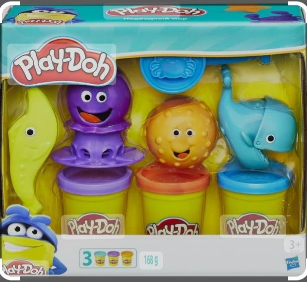 Obniżka na 15 zł! Play-Doh Ocean Zwierzątka Morskie