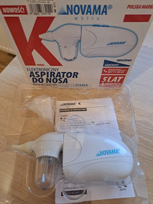 Elektroniczny aspirator do nosa dla dzieci, Novama