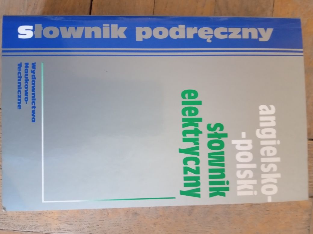 Słowniki elektryczny polsko angielski