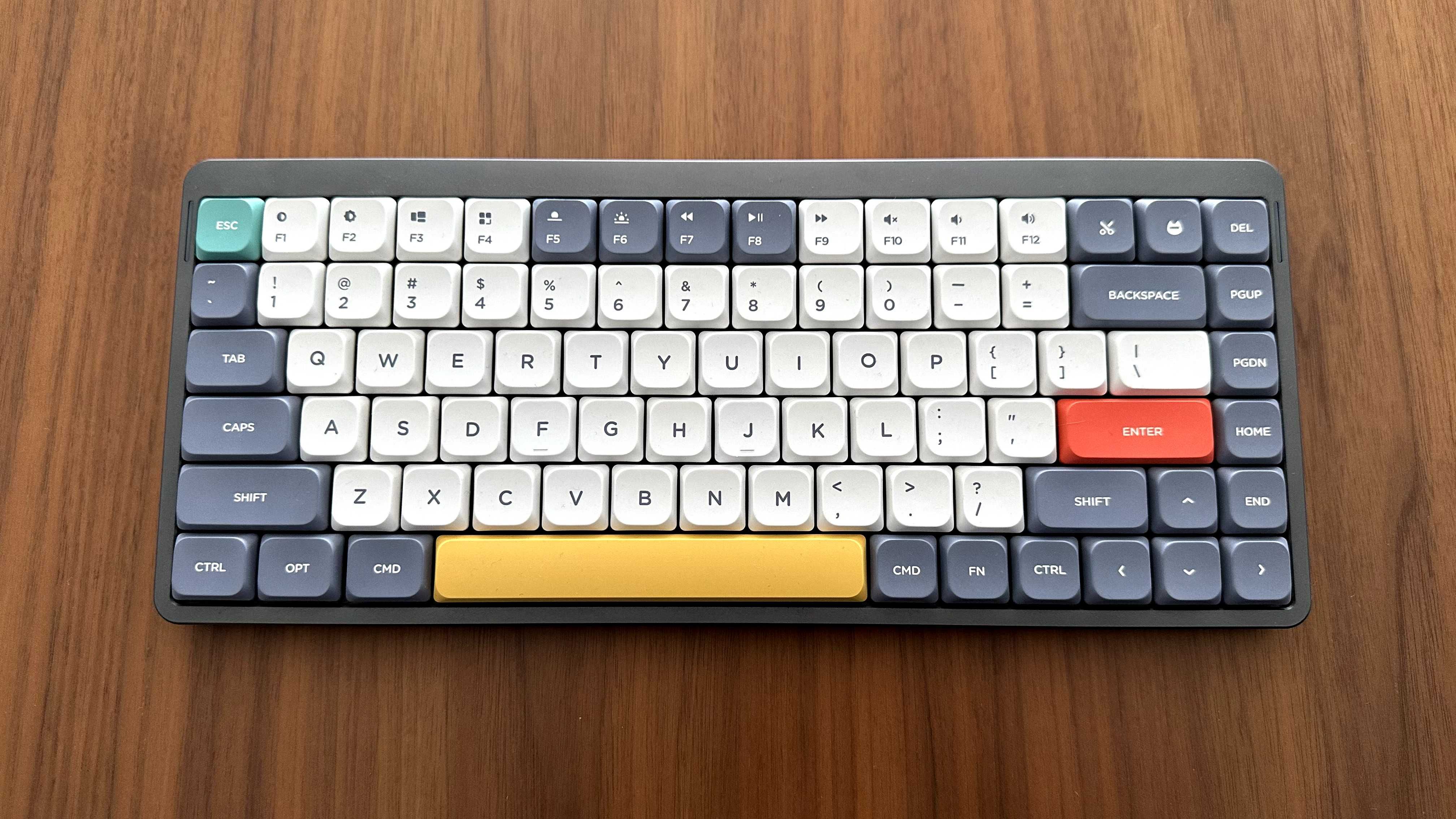 Teclado Mecânico NuPhy Air75 – Wireless, MX Blue, Bluetooth