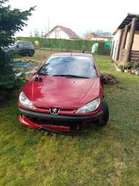 Peugeot 206 cc 1,6 Cabrio 2003 - Uszkodzony