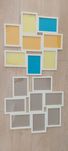 dwie ramy na 8 zdjęć ikea vaxbo 13x18cm