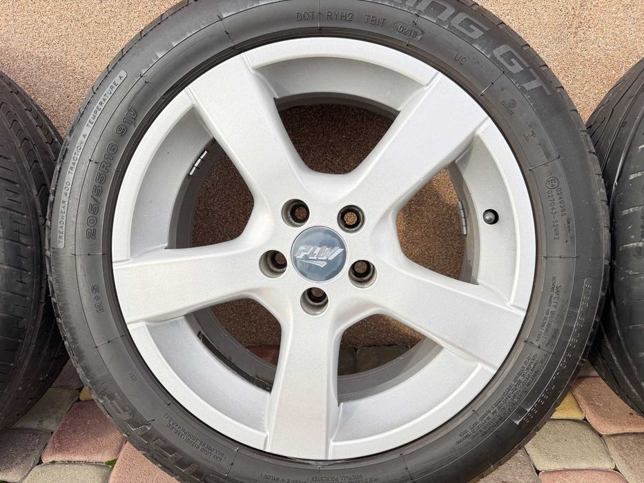 Тітанові діски Bufal 5*100 R16 VW Golf 4-Skoda rapid-faBia-Audi 3