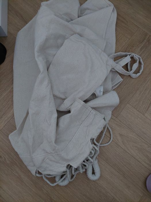 Nowy hamak reserved szarobezowy