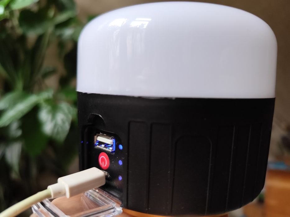 Лампа аккумуляторная светодиодная автономное освещение с пультом ДУ