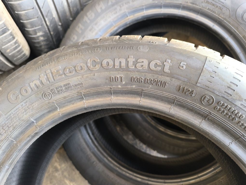 4NOWE opony letnie 185/55R15 86H Continental ContiEcoContact5 Wolsztyn