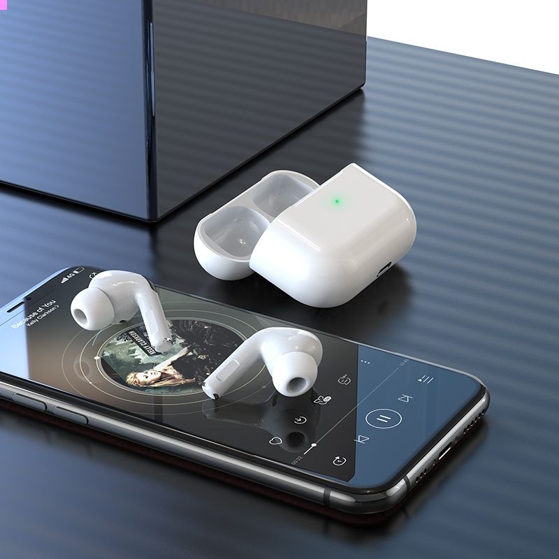 Беспроводные Bluetooth наушники Hoco EW04 plus с кейсом для зарядки