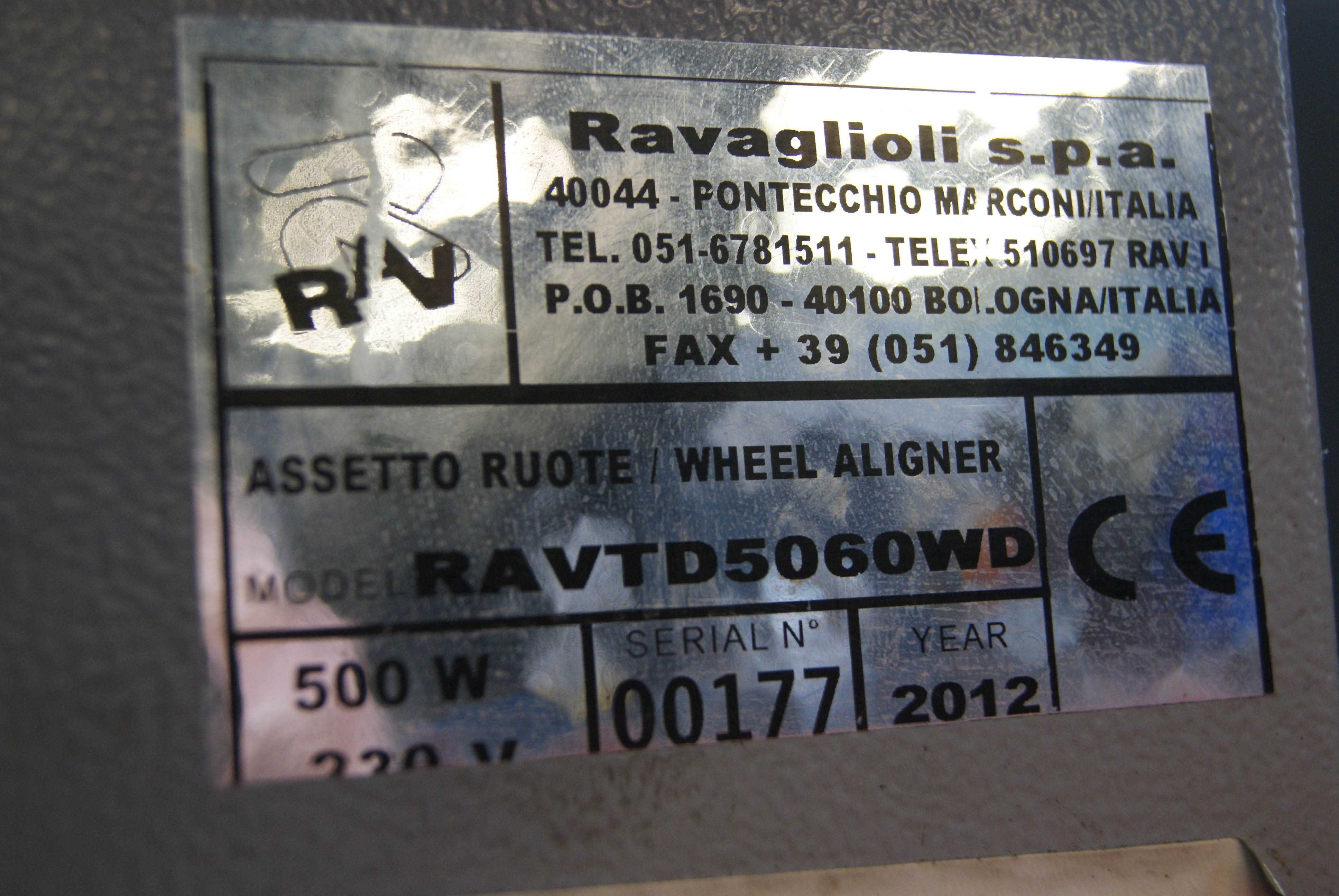 Мостовий підйомник Ravaglioli RAVTD5060WD