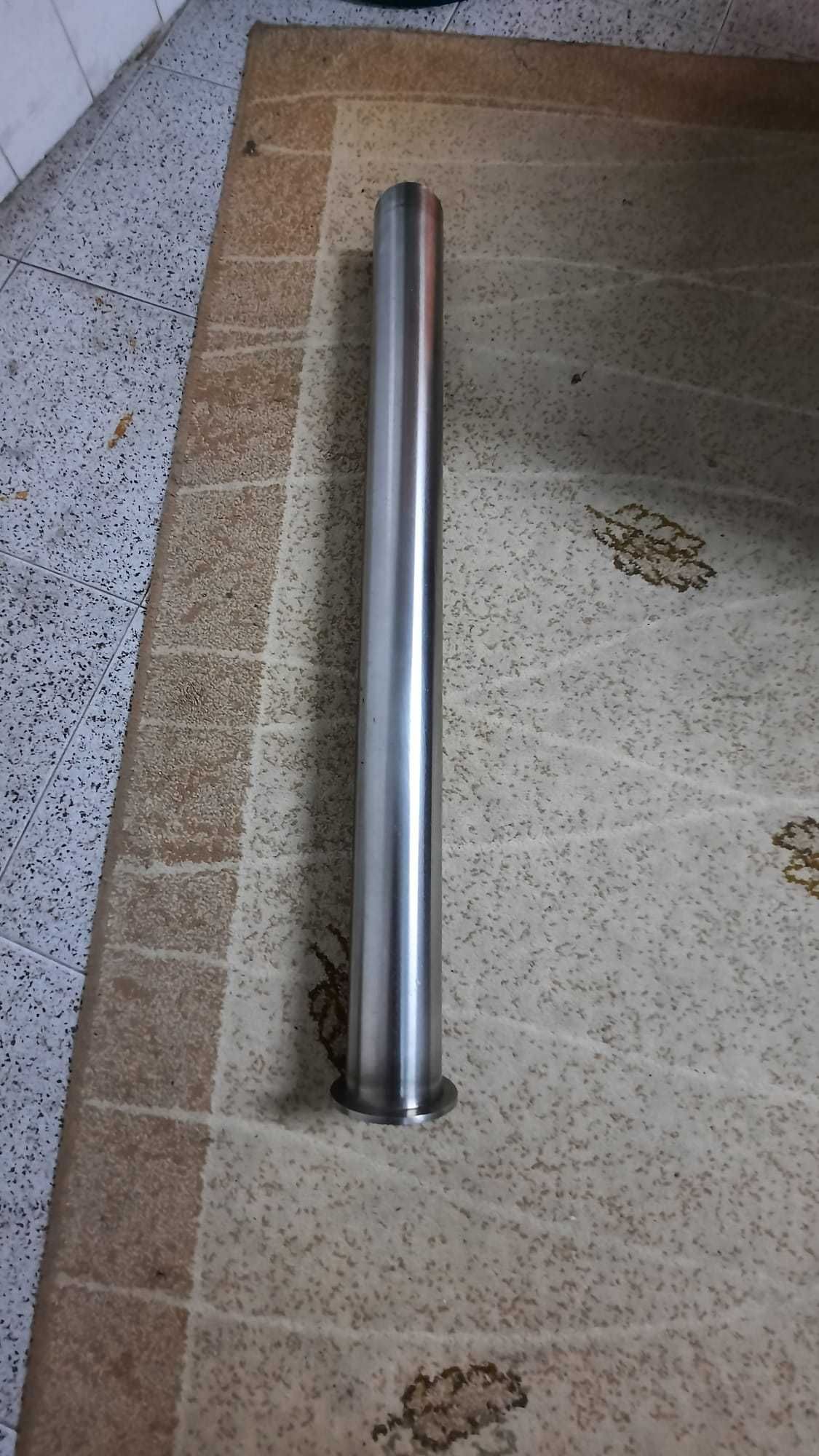 Pé em inox para balcão