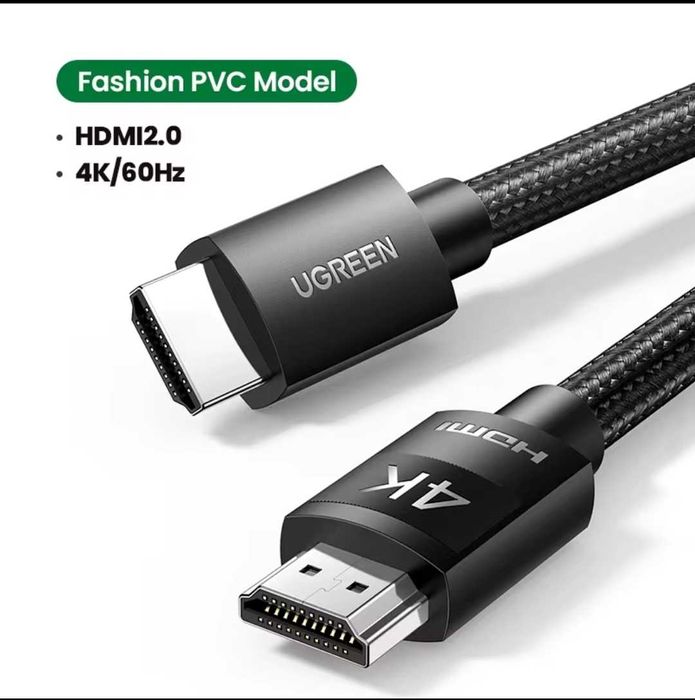 Кабель hdmi 4К 2.0 1м.