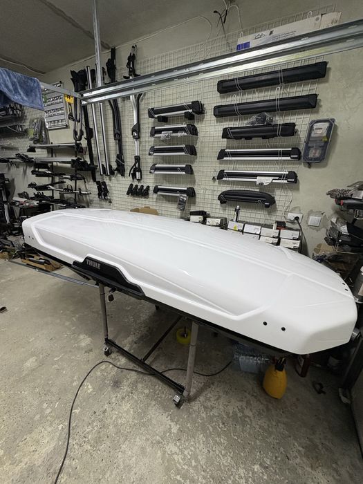 Як новий Thule Motion XT Alpine білий туле бокс автобокс багажник