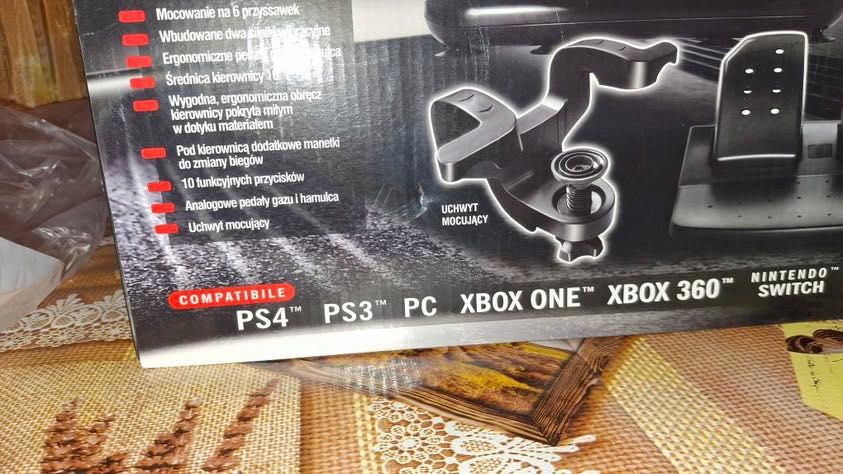 Руль Cobra 180° ПК, PS4, PS5, XBOX