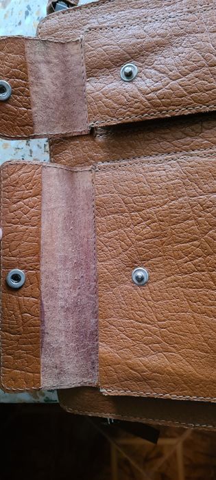 Saszetka męska skórzana oldschool