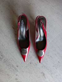 Sapatos vermelhos senhora 38 - NOVOS