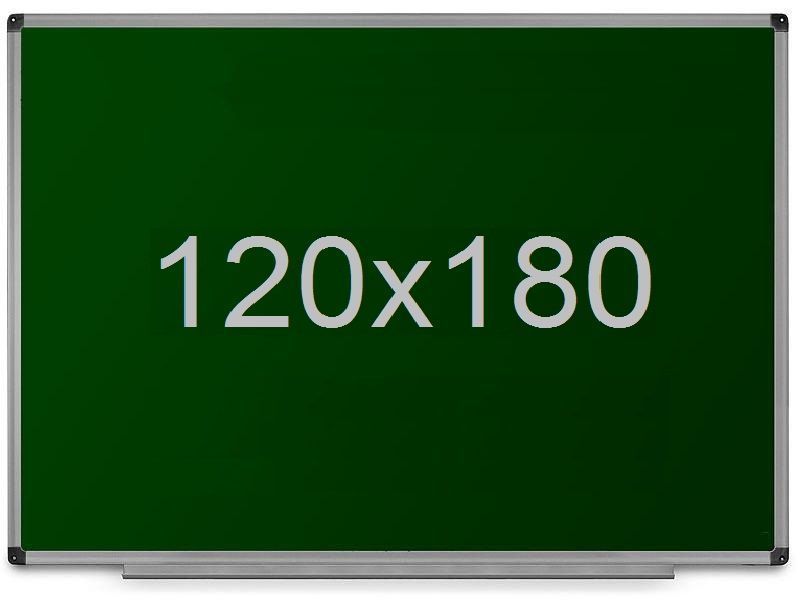 Дошка магнітна для крейди 120х180 см в алюмінієвій рамі UkrBoards