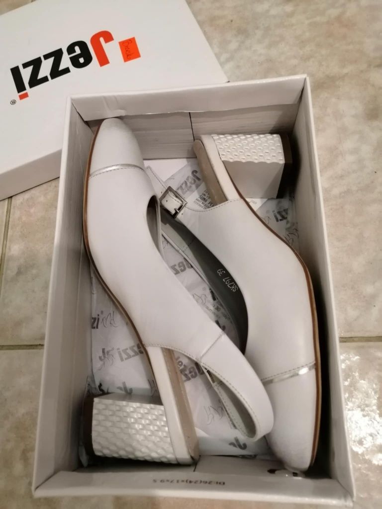 Eleganckie buty komunia wesele 39
