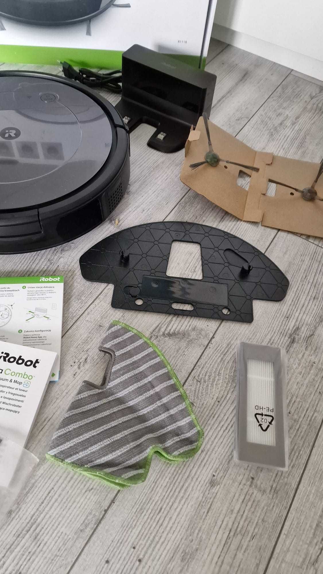iRobot® Roomba® Combo 2w1 Robot odkurzająco-mopujący z łącznością WiFi