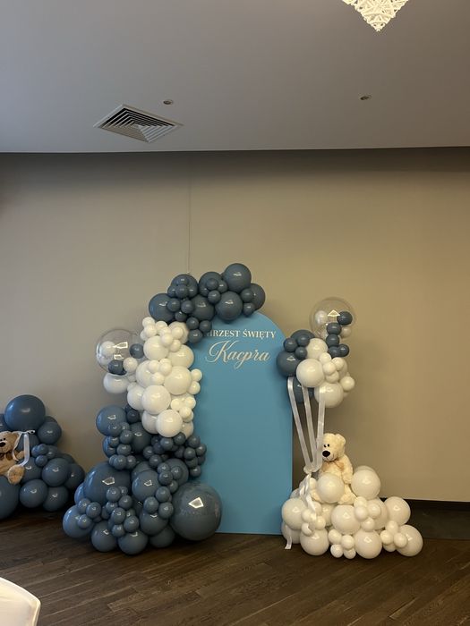 Ścianki balonowe/ ścianki dekoracyjne/dekoracja sali