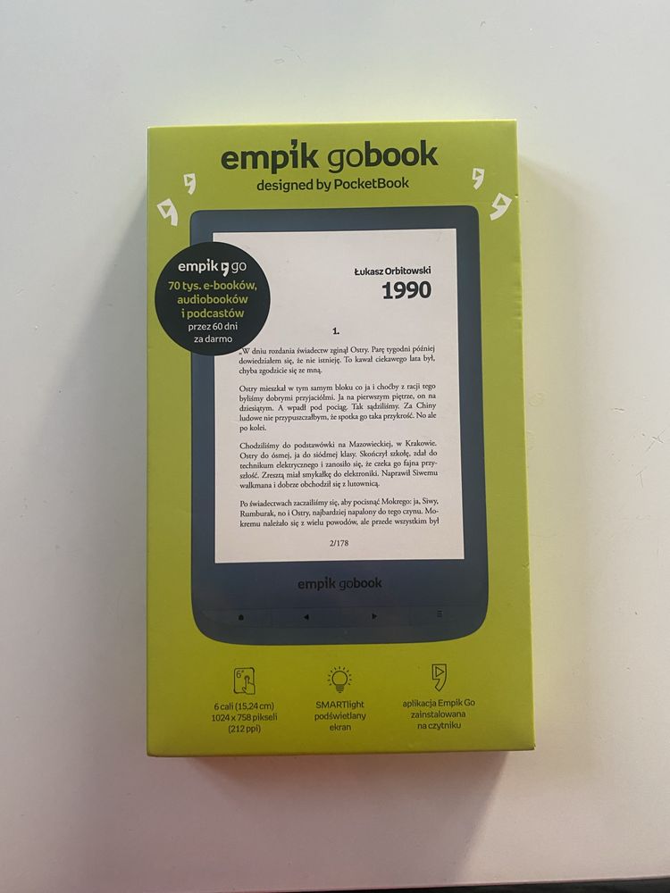 Czytnik PocketBook EMPIK GoBook 8 GB 6 "