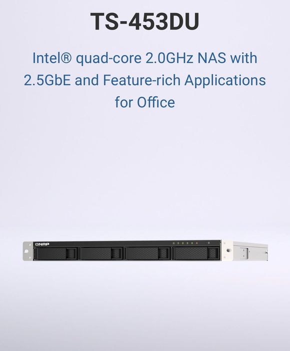 Мережевий накопичувач Qnap TS-453DU-4G