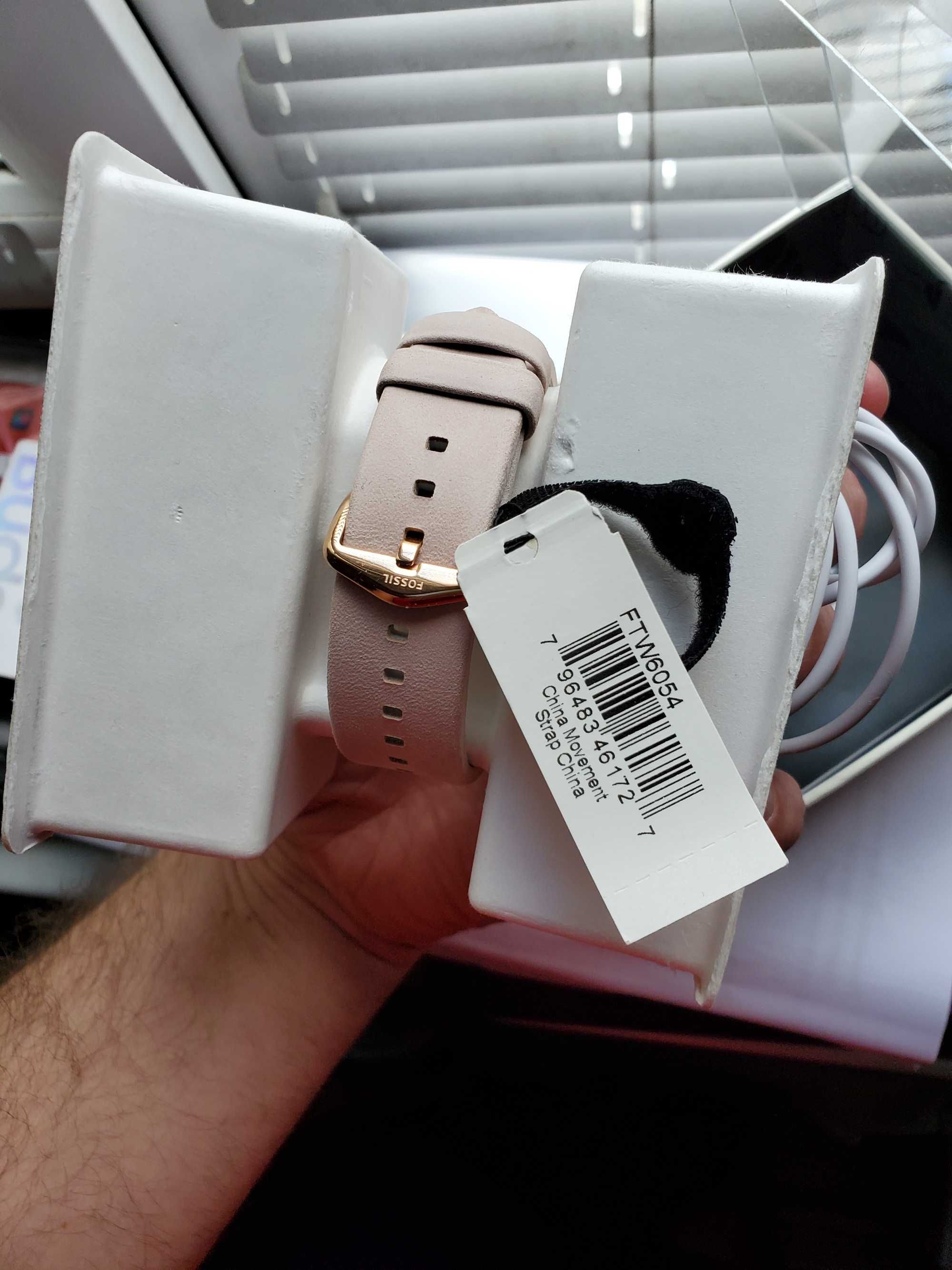 Годинник Fossil FTW6054 Gen 5 Julianna HR Blush Leather Новий