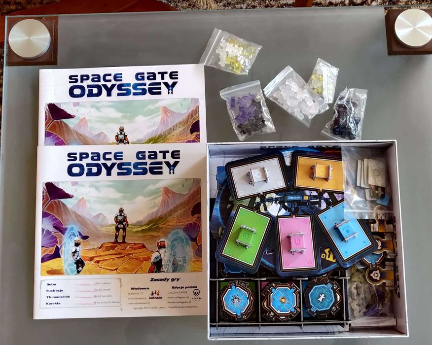 Space Gate Odyssey PL + Scorpius Freighter ENG - Czacha Games, pakiet