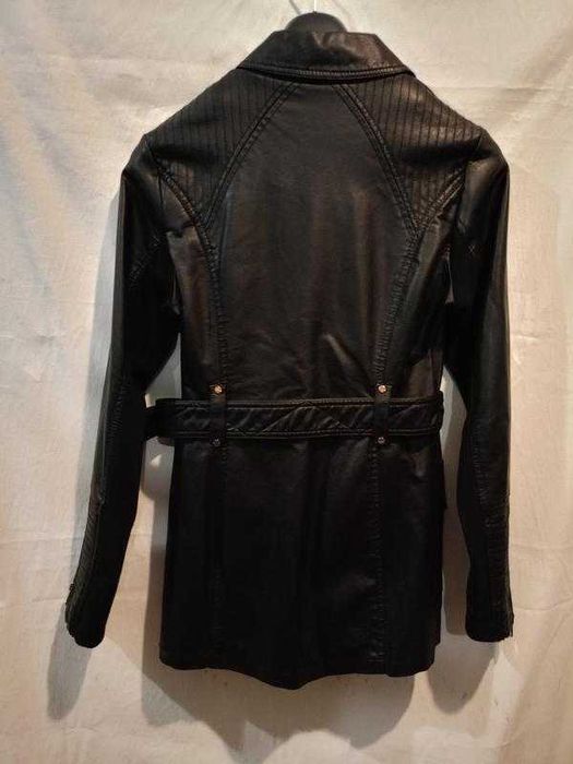 Куртка косуха\байкерська модель від бренду F&F зі штучної шкіри, 38