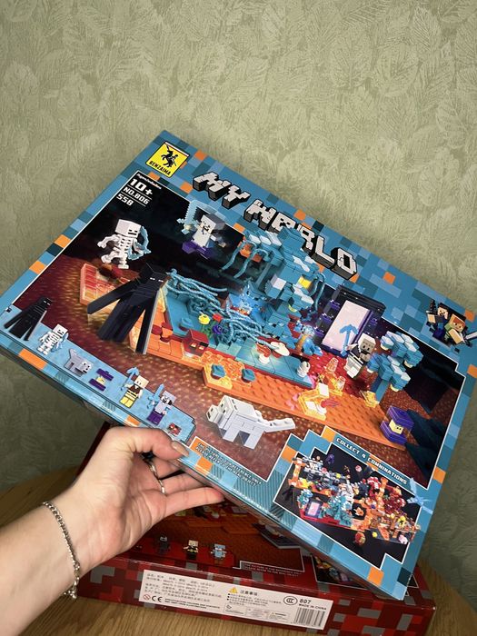 Конструктор lego minecraft 550 деталей | лего майнкрафт